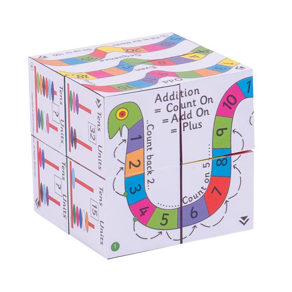 Key Stage 1 Cube Book Pack - Add & Subtract and Spelling Cubes