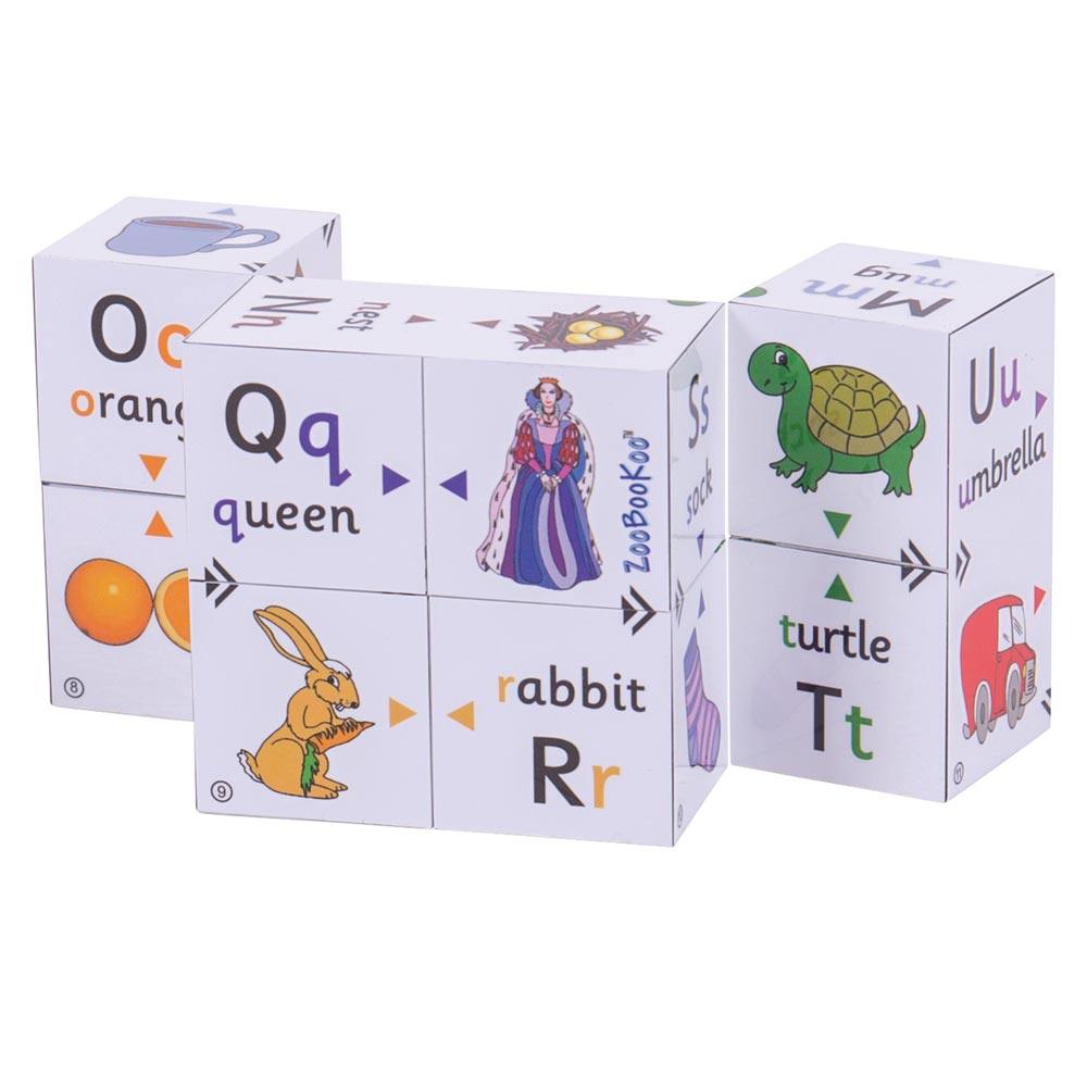 Pre-School Cube Book Pack - Alphabet and Numbers Cubes