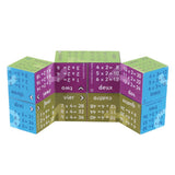 1 - 12 Times Tables Cubebook (English French German & Spanish)