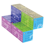 1 - 12 Times Tables Cubebook (English French German & Spanish)