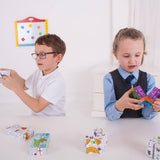1 - 12 Times Tables Cubebook (English French German & Spanish)