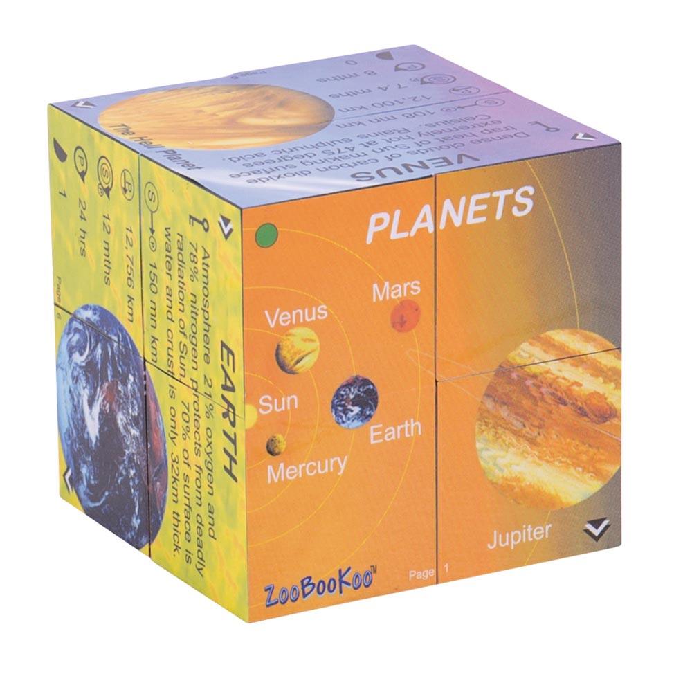 Science Cube Book Pack - Human Body and Planets Cubes
