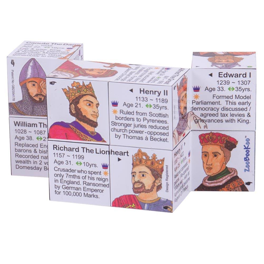 Best of British Cube Book Pack - Kings & Queens and UK Cubes