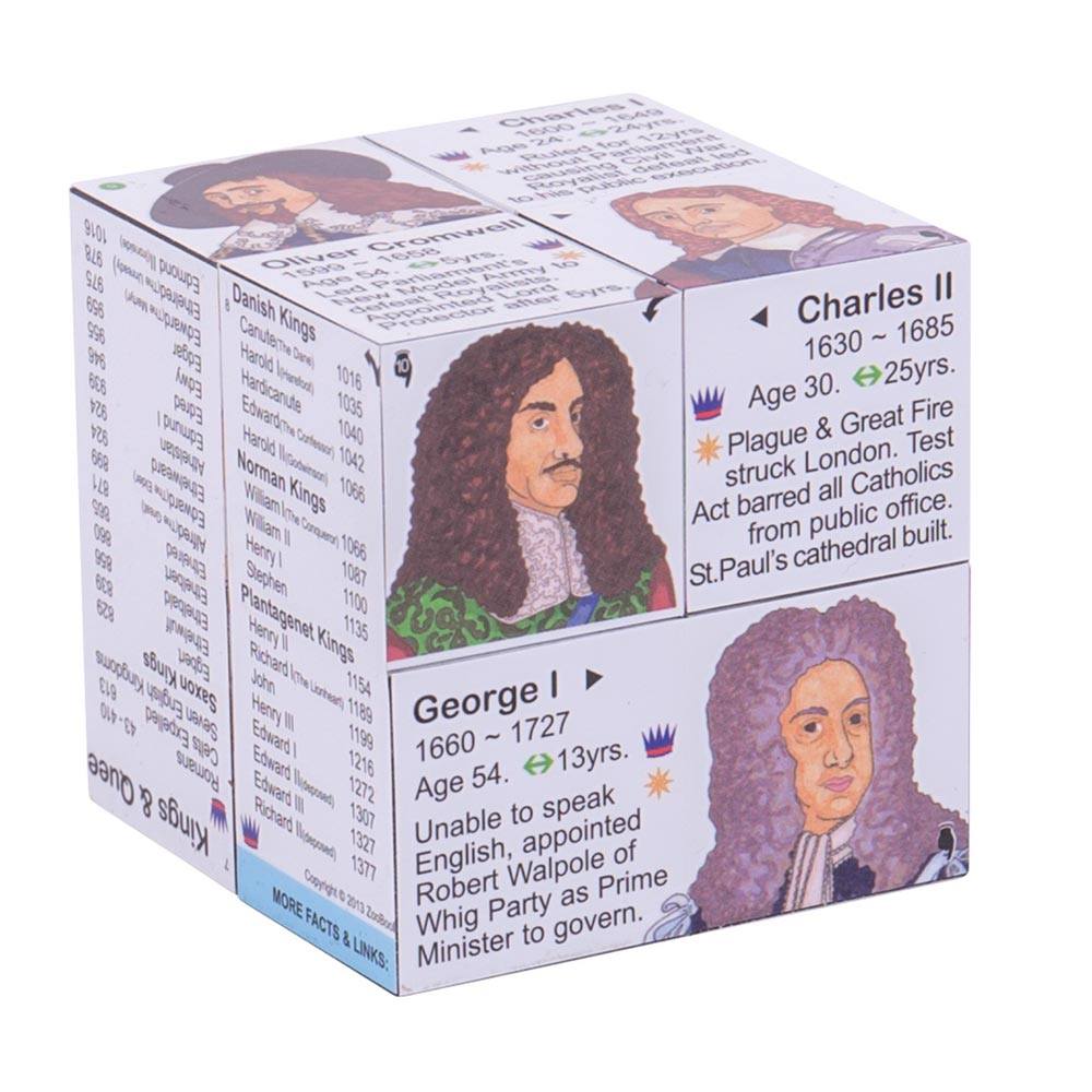 Best of British Cube Book Pack - Kings & Queens and UK Cubes