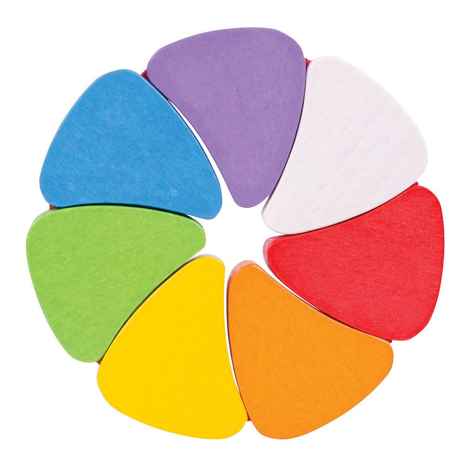 Hape rainbow sales rattle