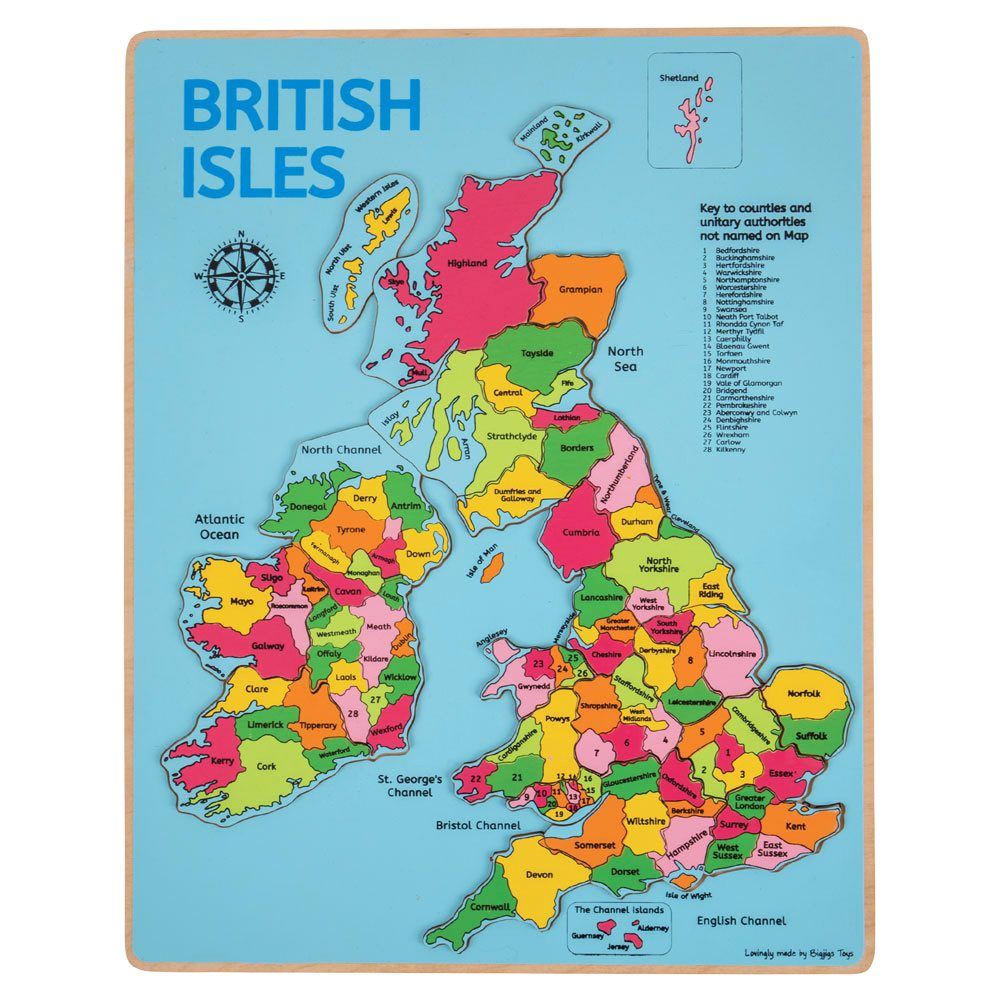 British Isles Inset Puzzle