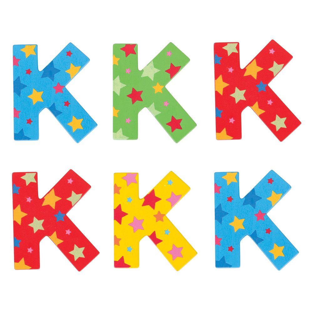 Star Letter K (One Supplied)