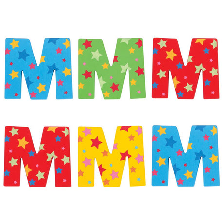 Star Letter M (One Supplied)