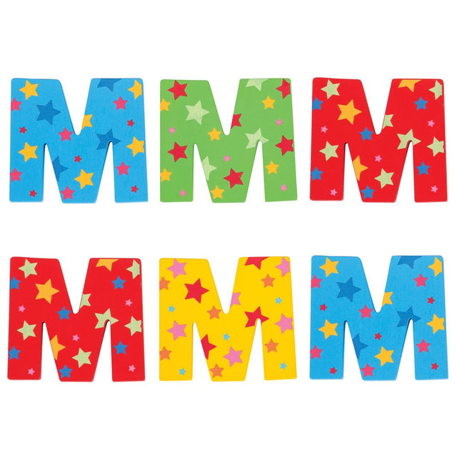 Star Letter M (One Supplied)