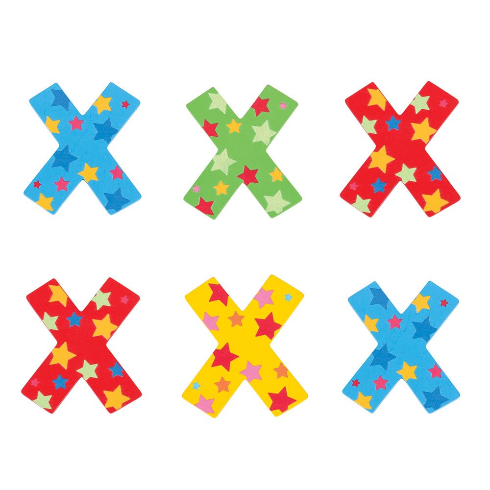 Star Letter X (One Supplied)