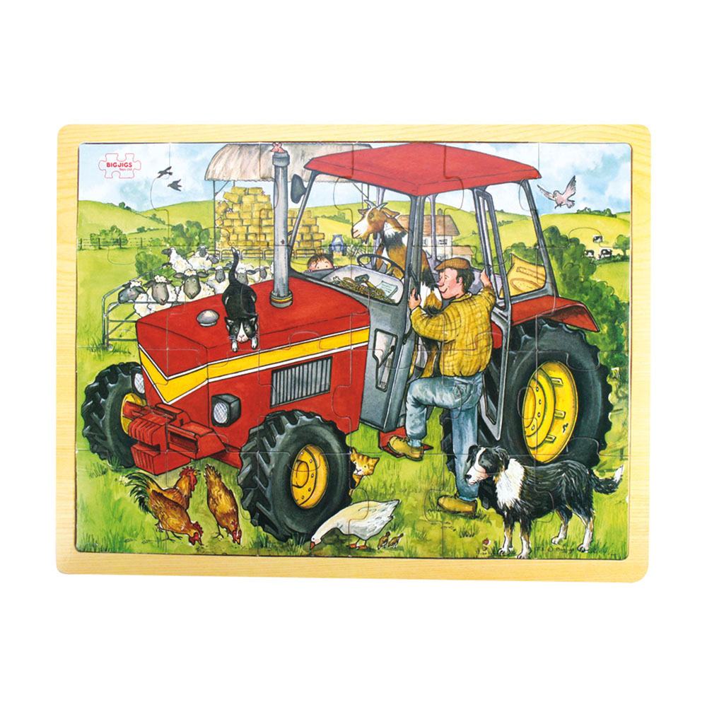 Tray Puzzle Tractor