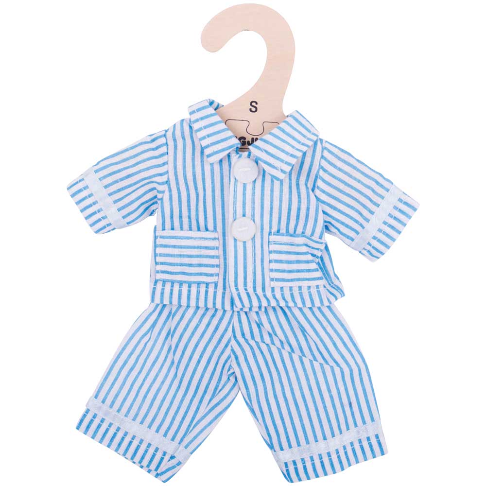 Blue Pyjamas (for 28cm Doll)