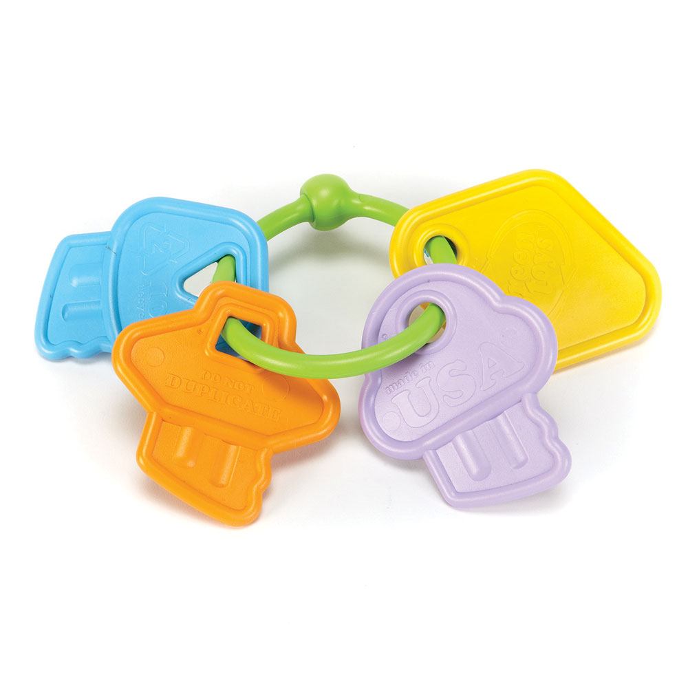 Rattle Keys | Baby & Toddler | Green Toys – Bigjigs Toys