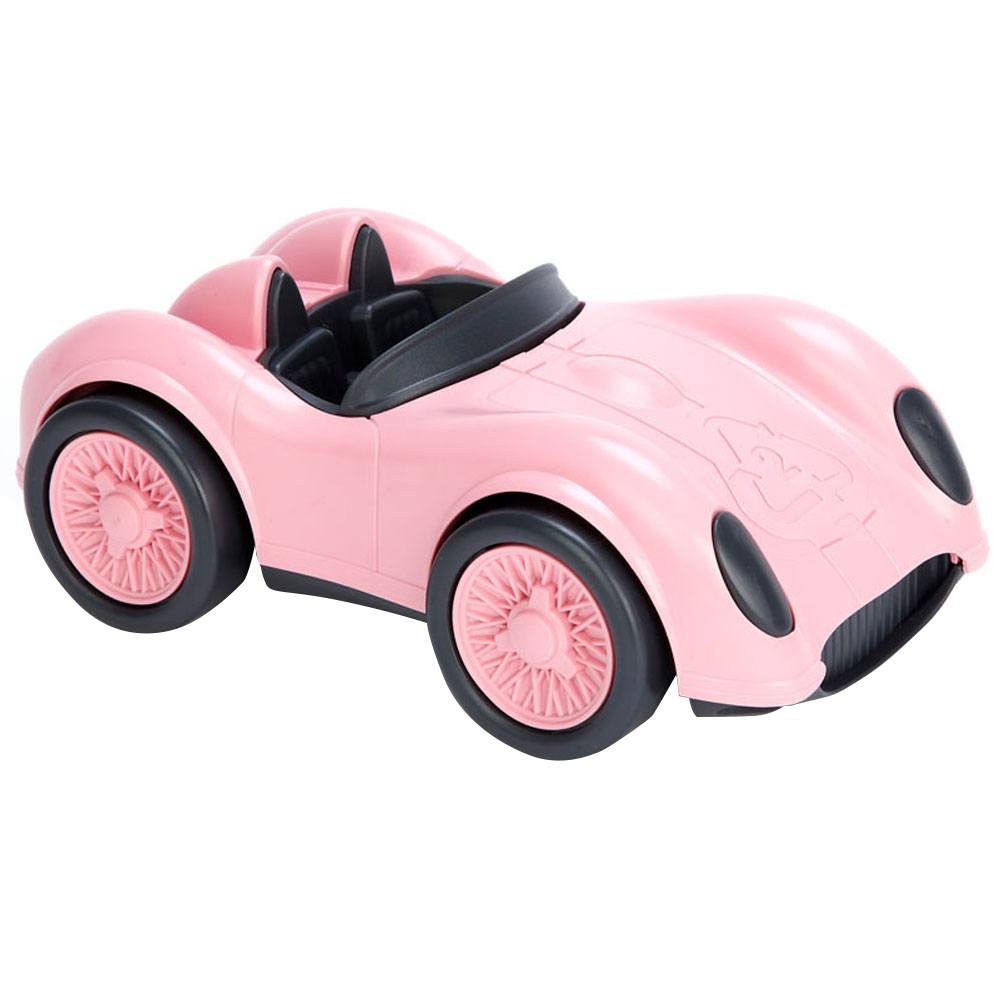 Pink Racing Car Set Racing Car (Pink) | Vehicles | Green Toys – Bigjigs Toys
