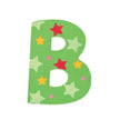 Star Letter B (One Supplied)