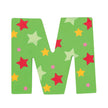 Star Letter M (One Supplied)