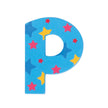 Star Letter P (One Supplied)