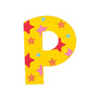 Star Letter P (One Supplied)