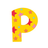 Star Letter P (One Supplied)