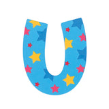 Star Letter U (One Supplied)