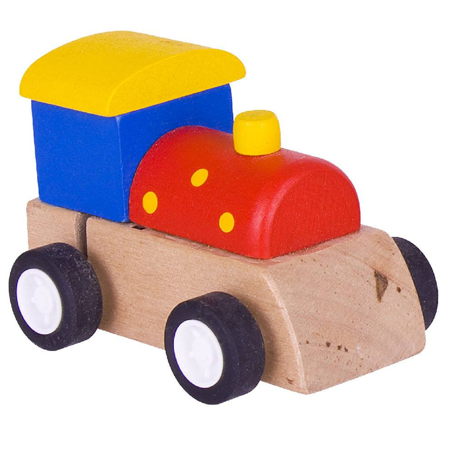 Clockwork Train (Red with Yellow Spots) Bigjigs Toys