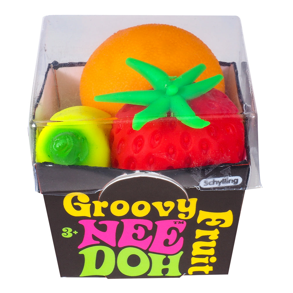 Groovy Fruit Nee Doh Fidget Toy | Schylling | Bigjigs Toys