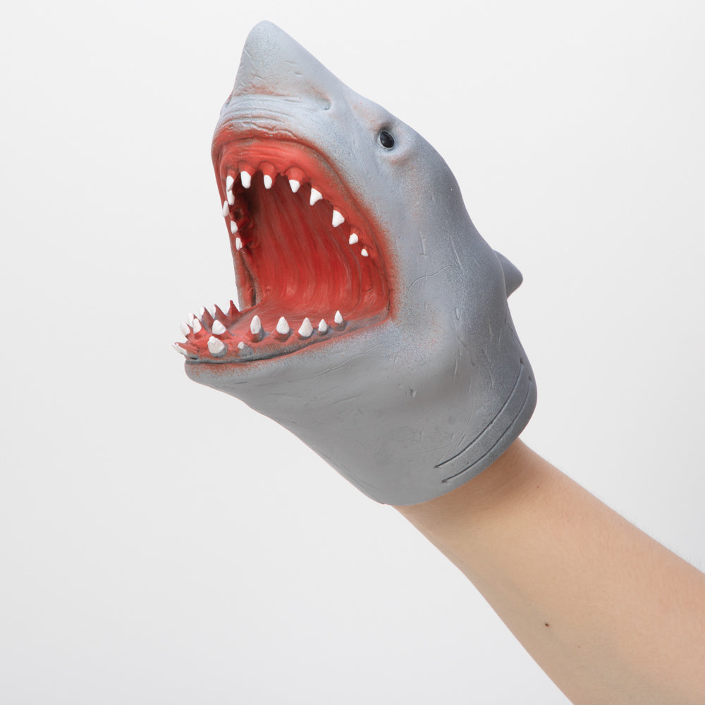 Sharks Puppet Rip Shark Hand Puppet | Schylling | Bigjigs Toys