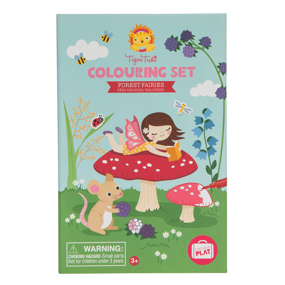 Tiger Tribe TR60215 Colouring Set - Forest Fairies