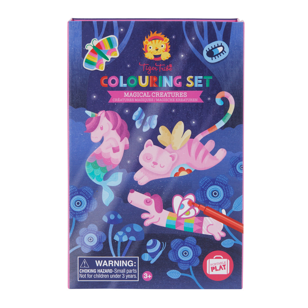Tiger Tribe TR60270 Colouring Set - Magical Creatures