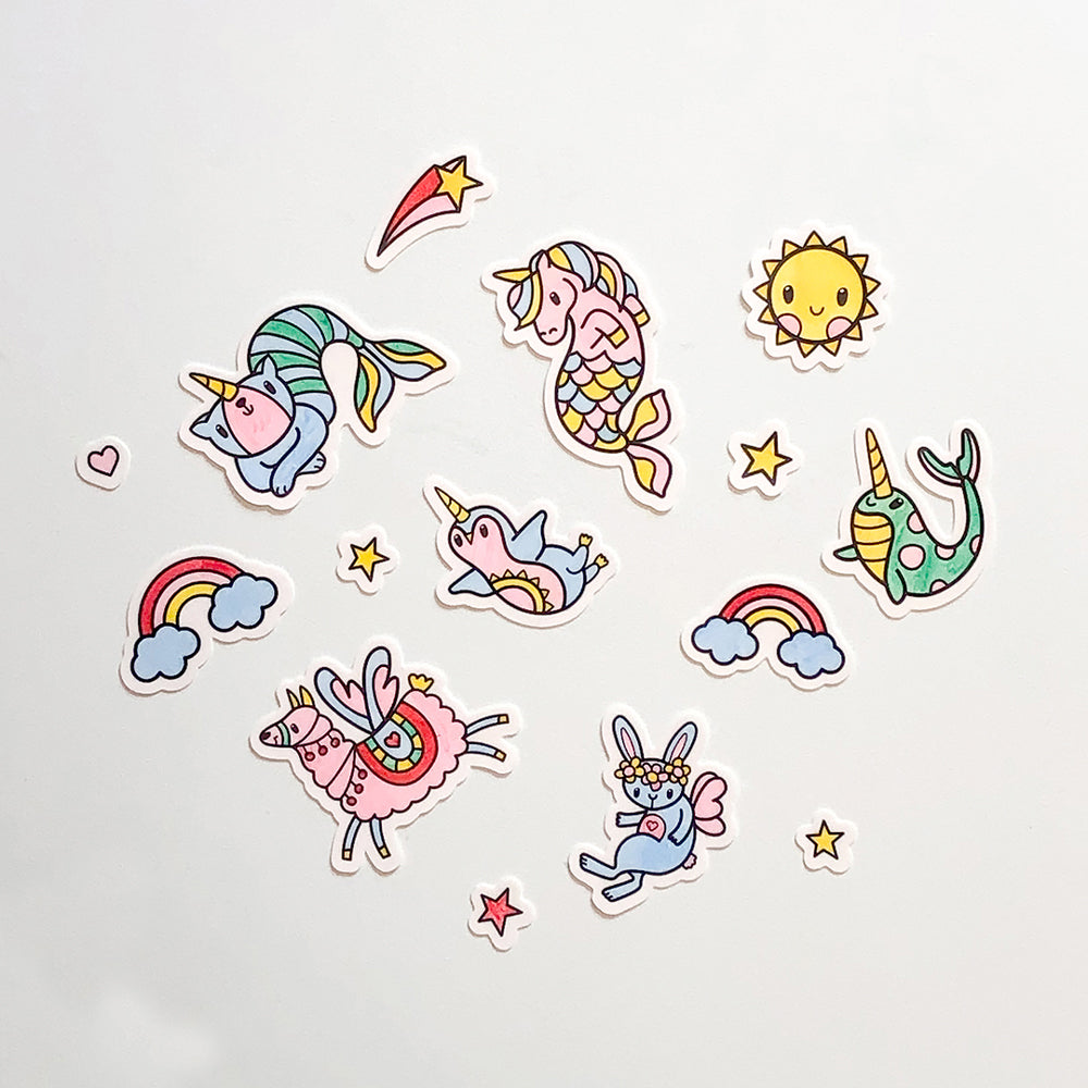 Movable Wall Art - Magical Creatures