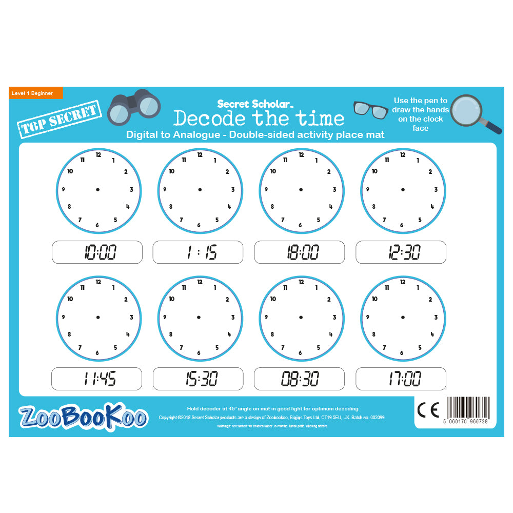 Secret Scholar - Decode the Time - ZMM7040